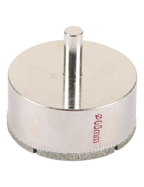 DIAMOND GLASS HOLESAW 65 MM