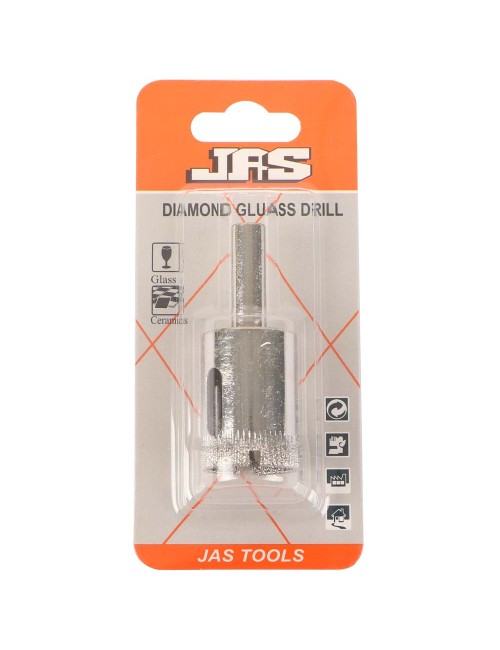DIAMOND GLASS HOLESAW 22 MM