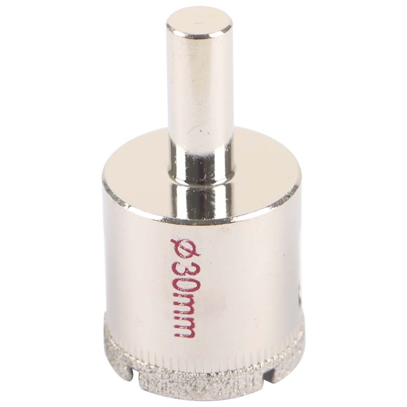 DIAMOND GLASS HOLESAW 30 MM