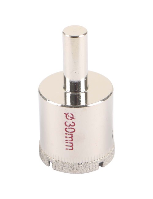 DIAMOND GLASS HOLESAW 30 MM