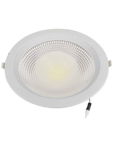 HOPELL 30W 8" لمبة سبوت لايت ابيض مدور