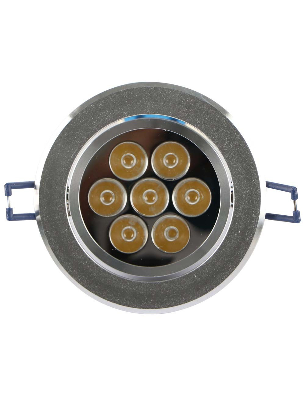 LED ROUND BULB YELLOW 7W