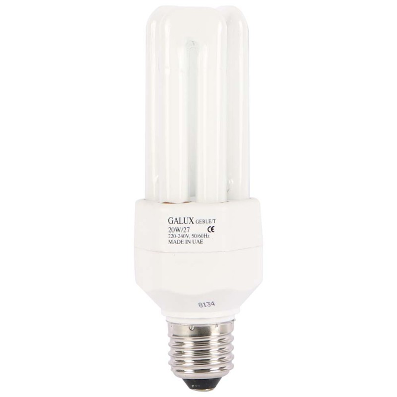 3U-E27 GALUX POWER SAVING BULB YELLOW 20W