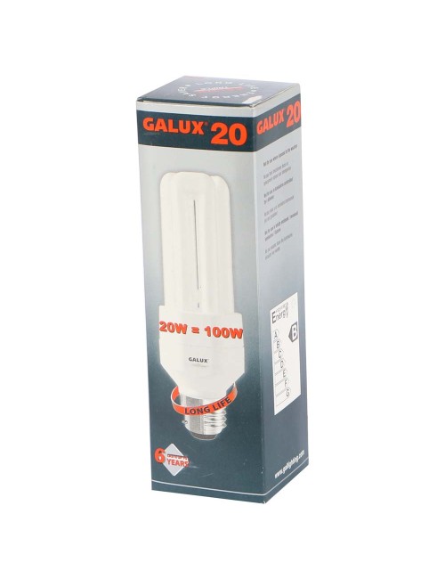 3U-E27 GALUX POWER SAVING BULB YELLOW 20W