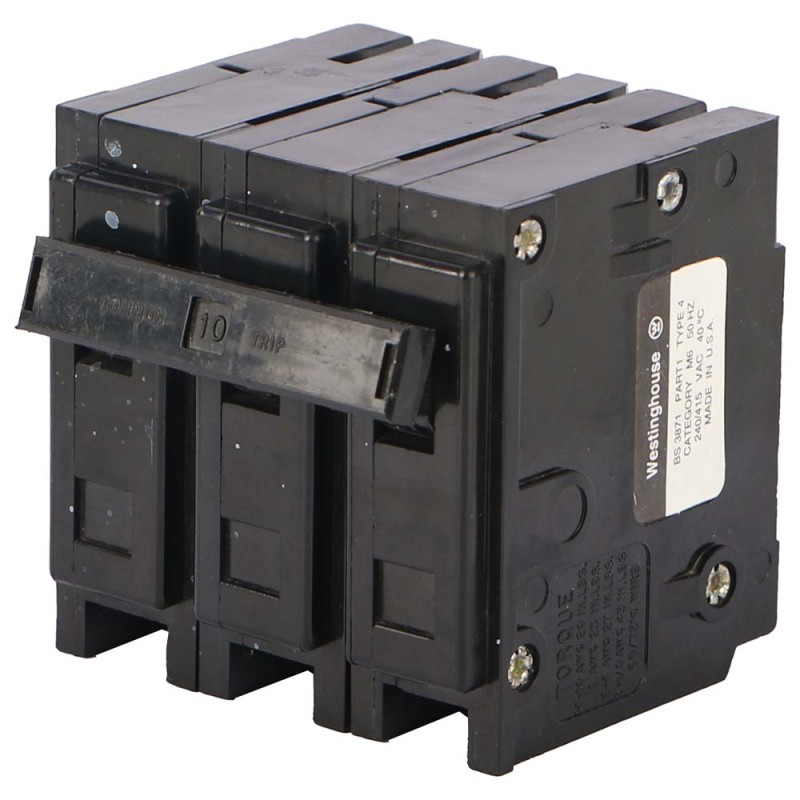 JASSAR TP 10AMP MCB (MINIATURE CIRCUIT BREAKER)