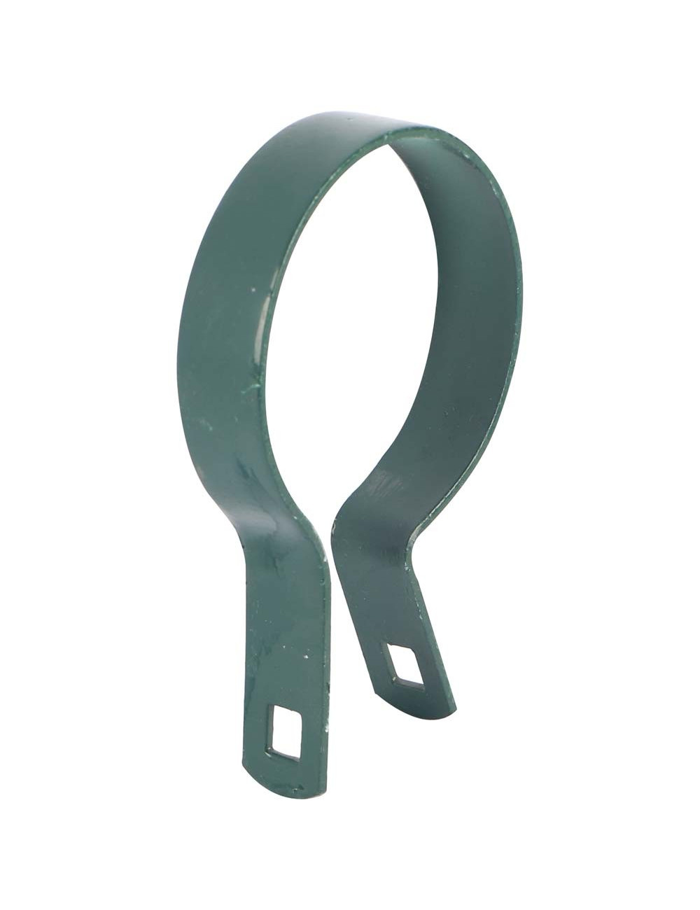 STEEL PIPE CLIPS GREEN 3"