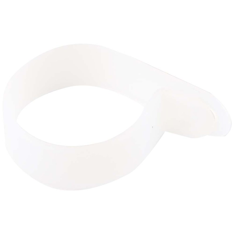 JAS R TYPE CABLE CLAMS WHITE 17/16 100PCS