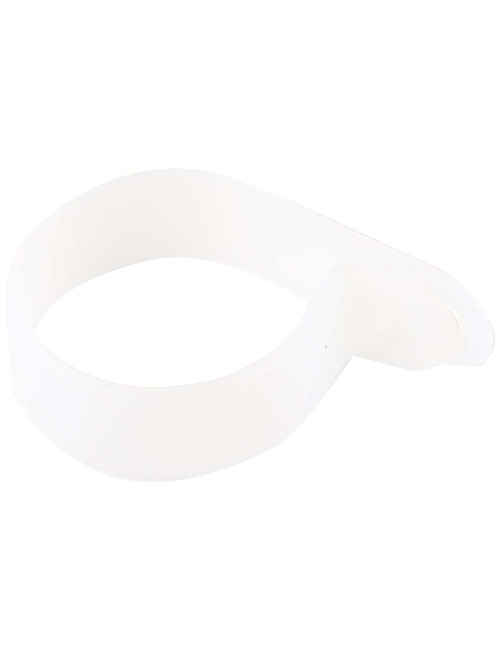 JAS R TYPE CABLE CLAMS WHITE 17/16 100PCS