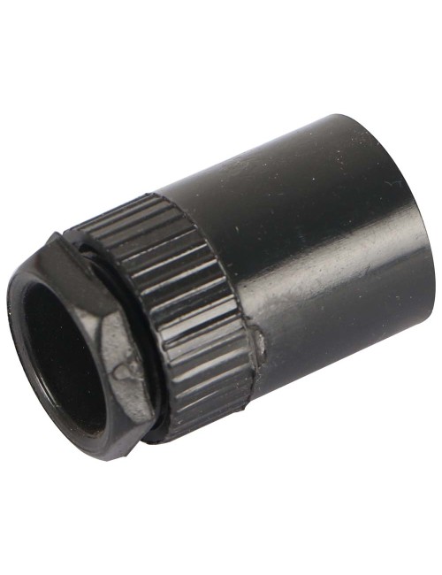ELECTRIC FITTING ADAPTOR BLACK 3/4"
