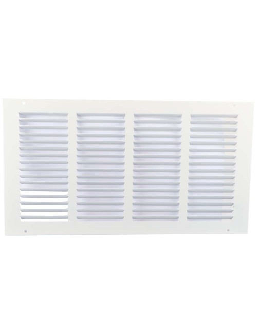 1RA1608WH STEEL COLD AIR RETURN GRILLE 45 x 25 CM
