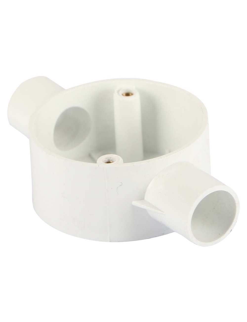 بوكس مدور كهرباءابيض3/4"×2واي K كويتي