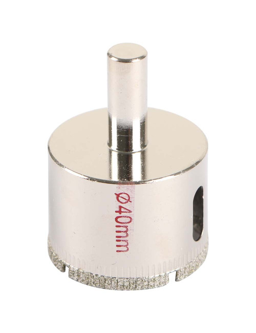 DIAMOND GLASS HOLESAW 40 MM
