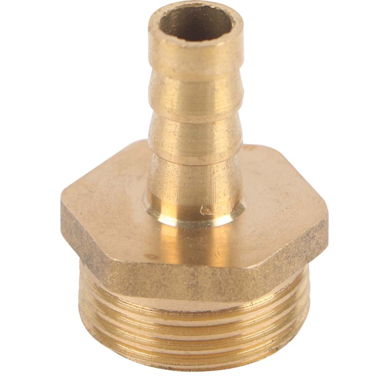 BRASS HOSE NIPPLE M 3/4" 10 MM