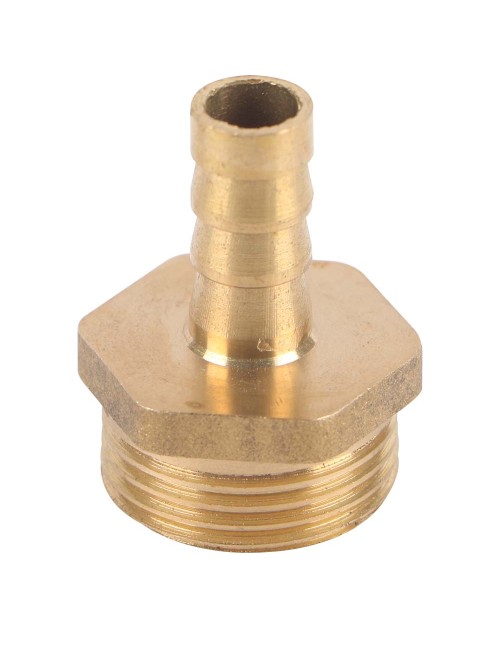 BRASS HOSE NIPPLE M 3/4" 10 MM