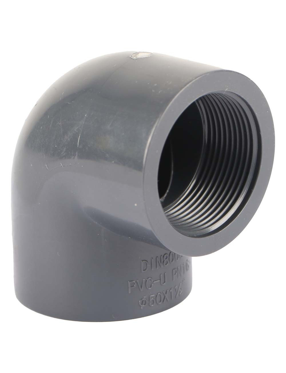 PRESSURE ELBOW WITH THREAD 1-1/2"