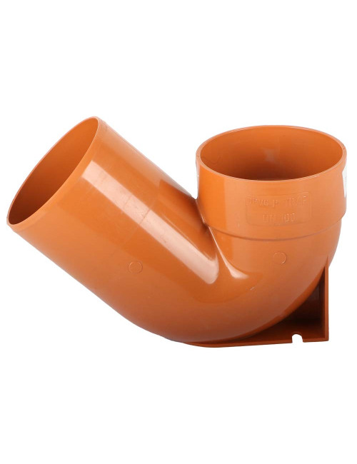 PVC 45° P TRAP M/F 4"