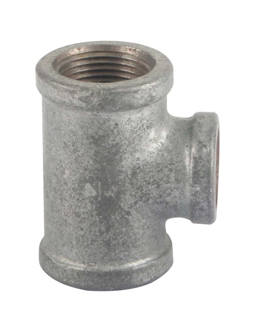 GALV. REDUCER TEE 1/2" x 3/4"