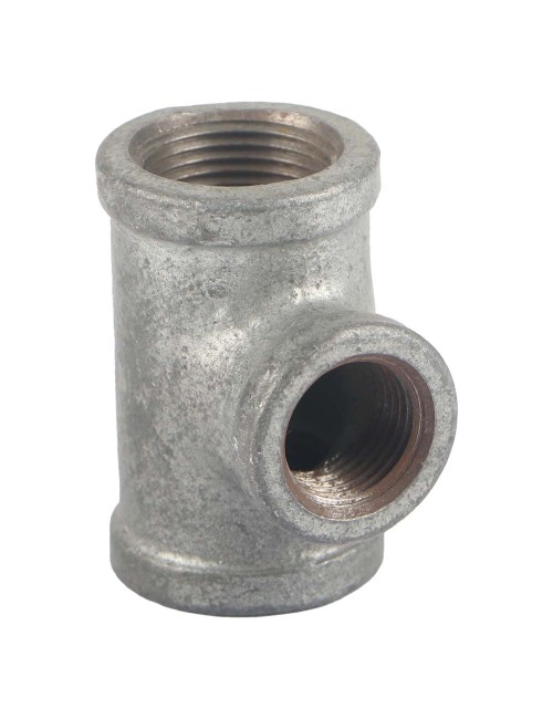 GALV. REDUCER TEE 1/2" x 3/4"