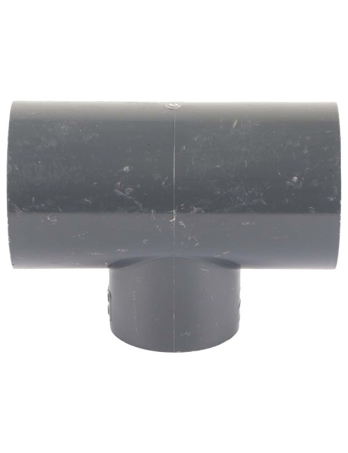 PVC ADOPTER TEE GREY 2" x 1.1/2"