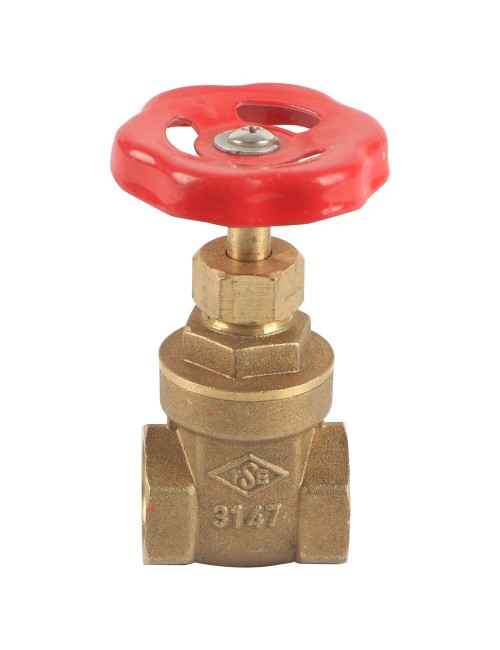 EL032 BRASS GATE VALVE 1/2"