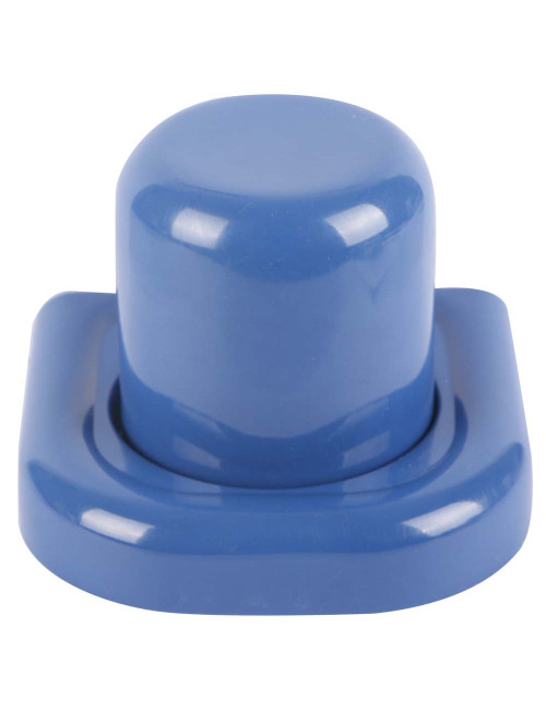 203207 ROUND SOAP BOX BLUE