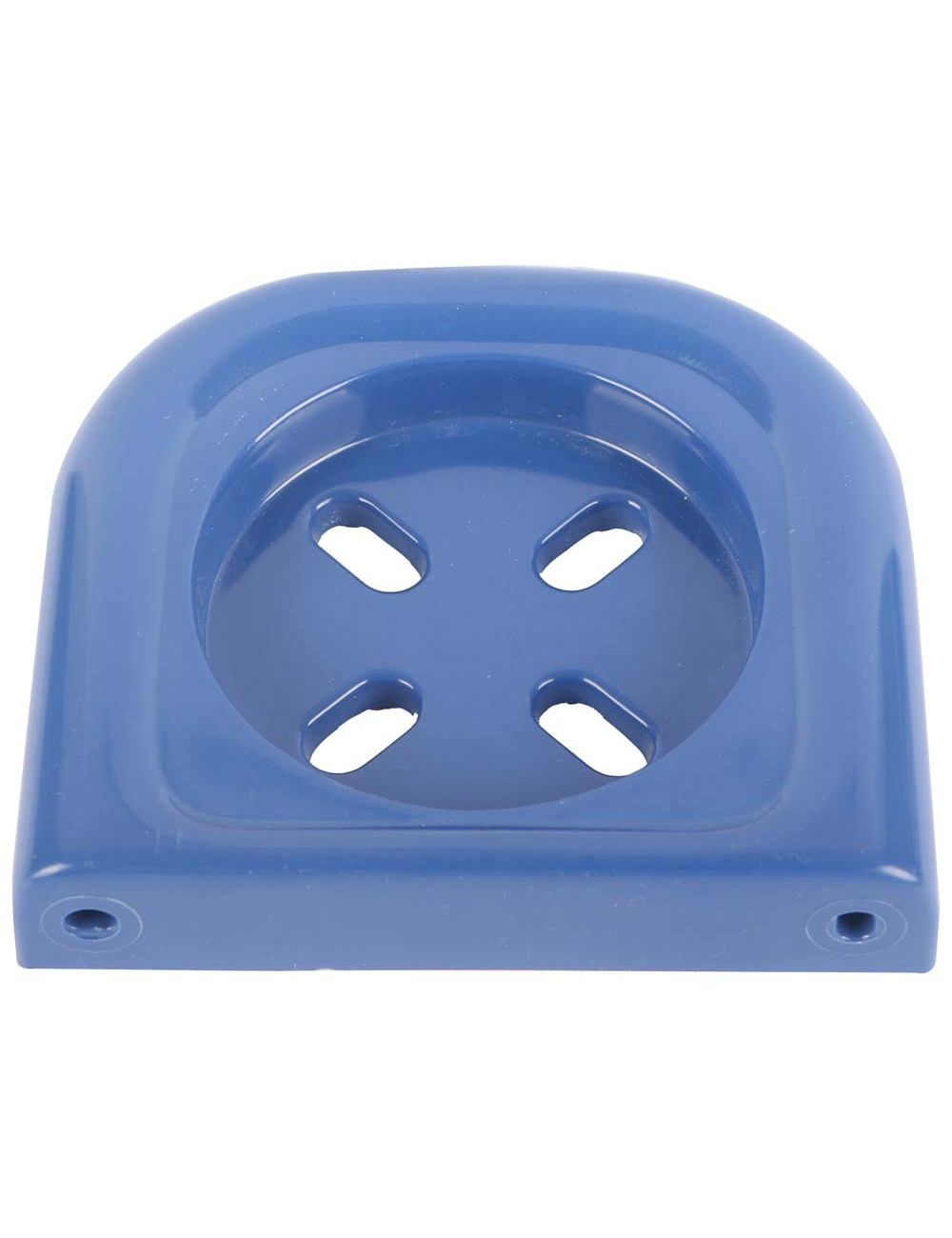 203207 ROUND SOAP BOX BLUE