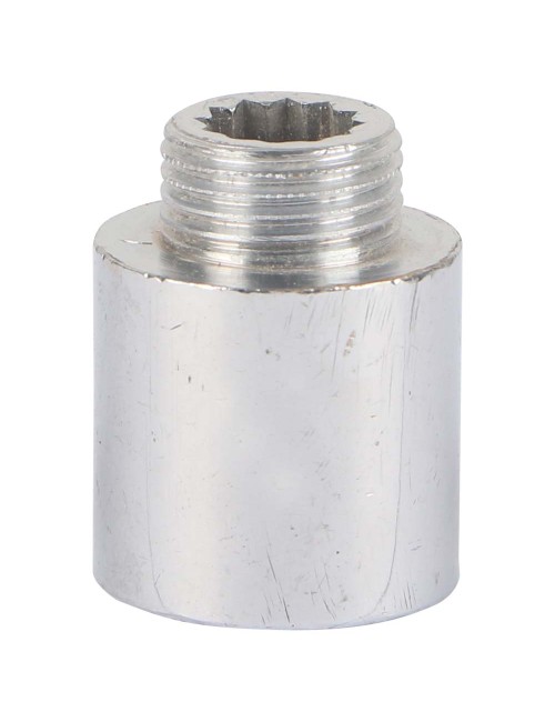 NIPPLE SOCKET -ZN-BCP 1/2" x 30 MM