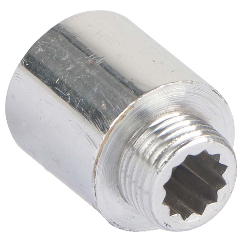 NIPPLE SOCKET -ZN-BCP 1/2" x 30 MM