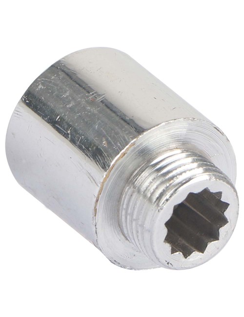 NIPPLE SOCKET -ZN-BCP 1/2" x 30 MM