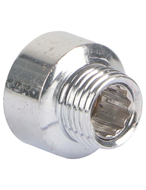 NIPPLE SOCKET -ZN-BCP-1/2"×3/4"×15MM