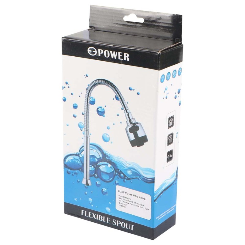 FLEXIBLE SPOUT FOR SINK MIXTURE