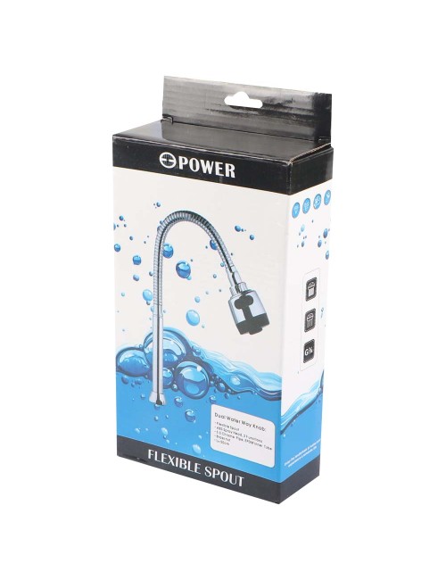 FLEXIBLE SPOUT FOR SINK MIXTURE