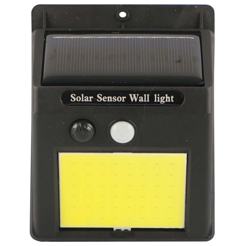 SOLAR POWERED LED WALL LIGHT 48 CORE COB LIGHT 30W 12 * 9.5CM