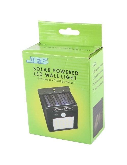 SOLAR POWERED LED WALL LIGHT 48 CORE COB LIGHT 30W 12 * 9.5CM