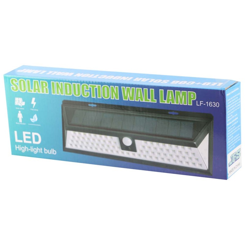 LF-1630 SOLAR INDUCTION WALL LAMP 90 SMD LAMP BEADS 30 * 10.5CM
