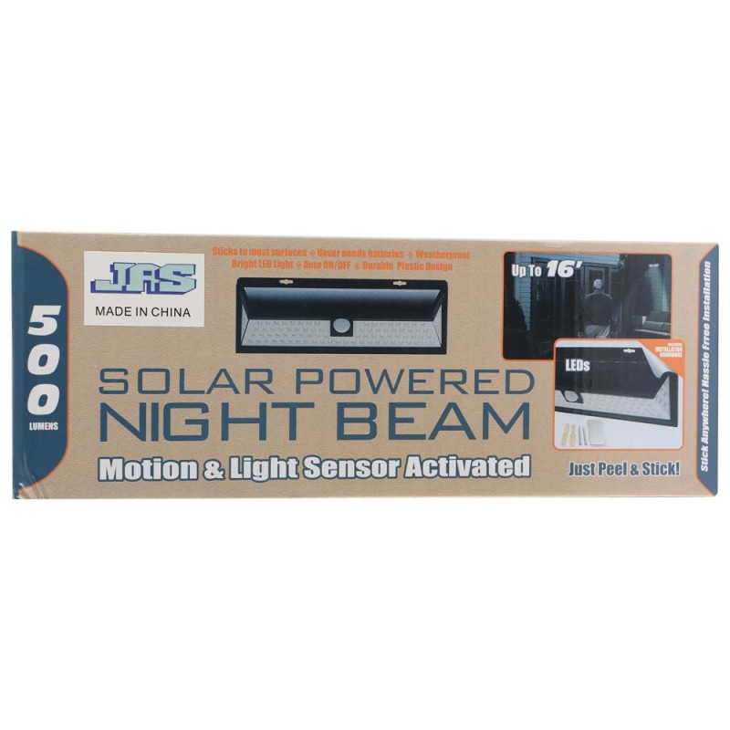 6679 SOLAR POWERED NIGHT BEAM 90 PATCH LAMP BEADS 30 * 10.5CM