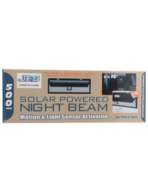6679 SOLAR POWERED NIGHT BEAM 90 PATCH LAMP BEADS 30 * 10.5CM