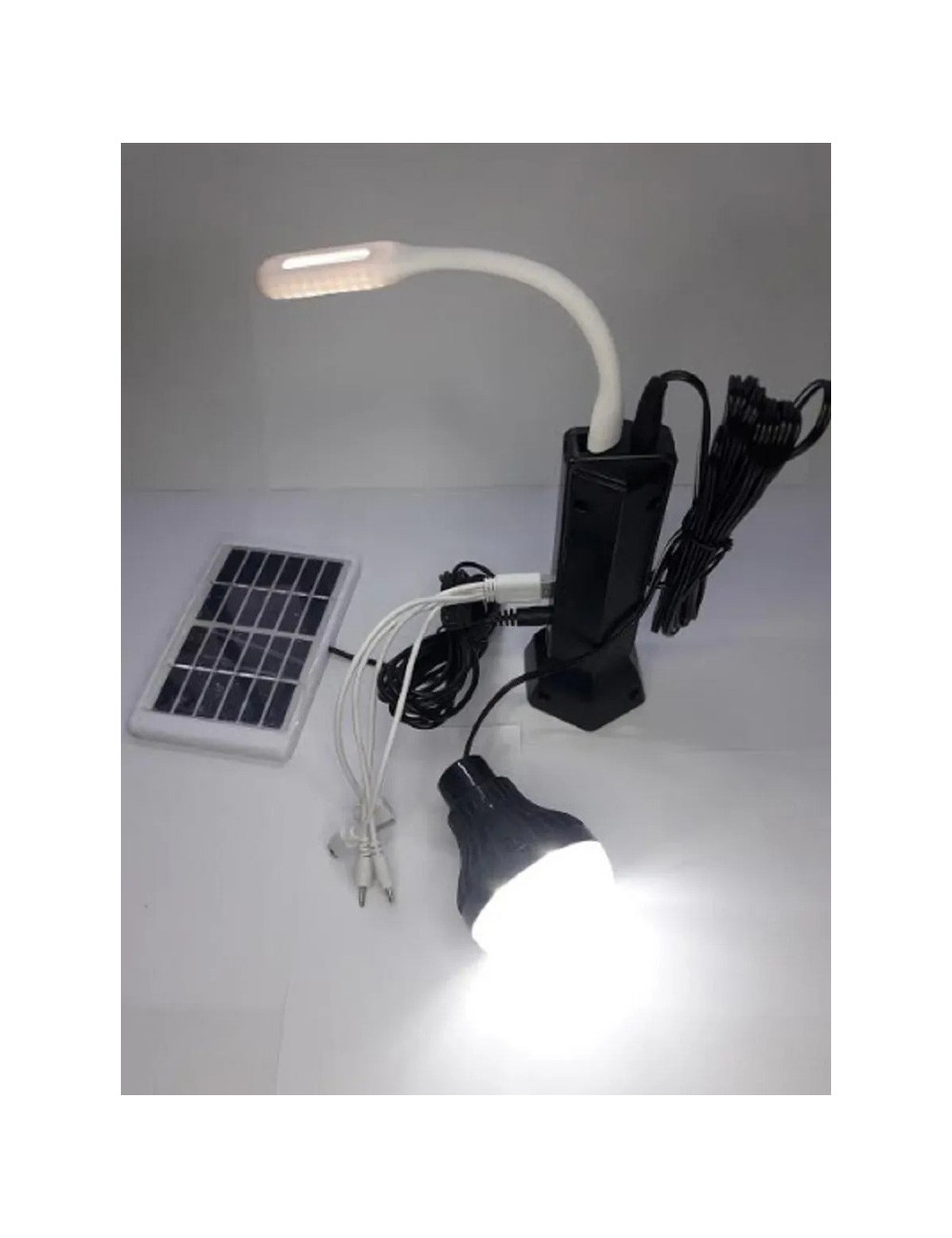 CL-039 MULTI-FUNCTION SOLAR TORCH 3W LED BULB WITH 6V 1.2W SOLAR PANEL