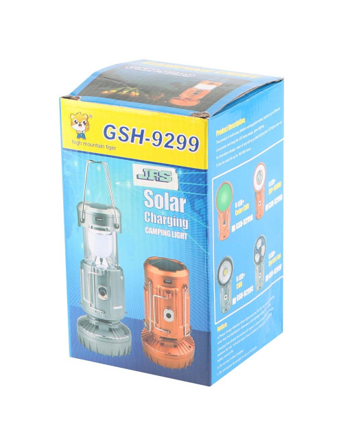 كشاف طاقة شمسية مع مروحة نحاسي GSH-9299