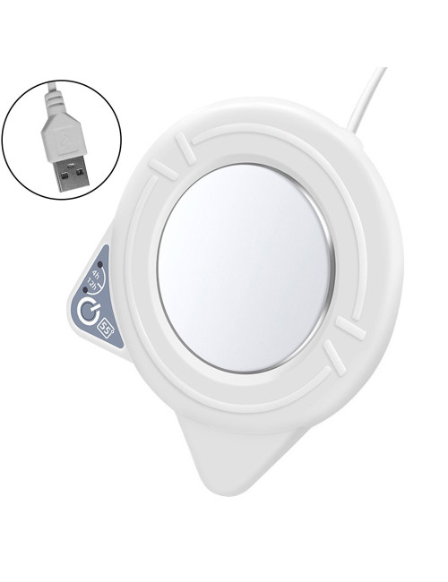 16W 166*140*30MM قاعدة حرارية ابيض USB