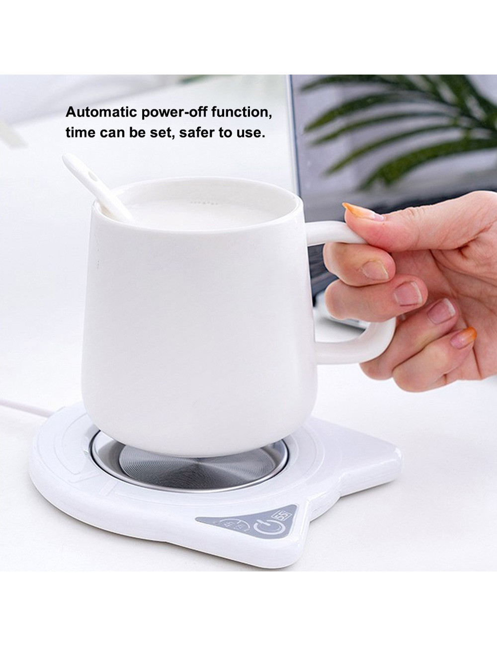 16W 166*140*30MM قاعدة حرارية ابيض USB