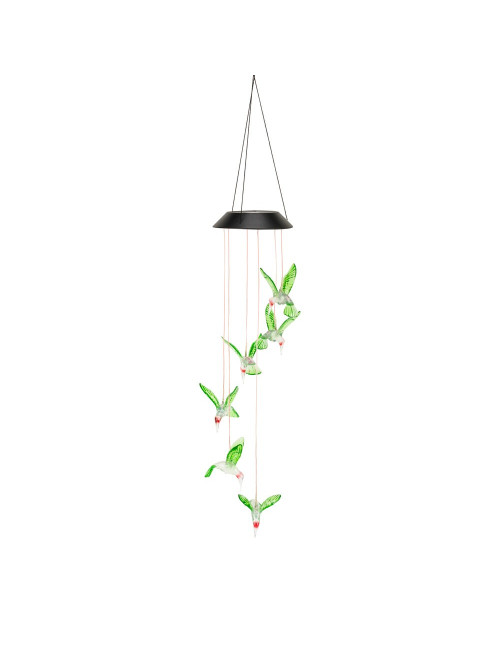HUMMINGBIRD SOLAR WIND CHIME 70 * 13 cm