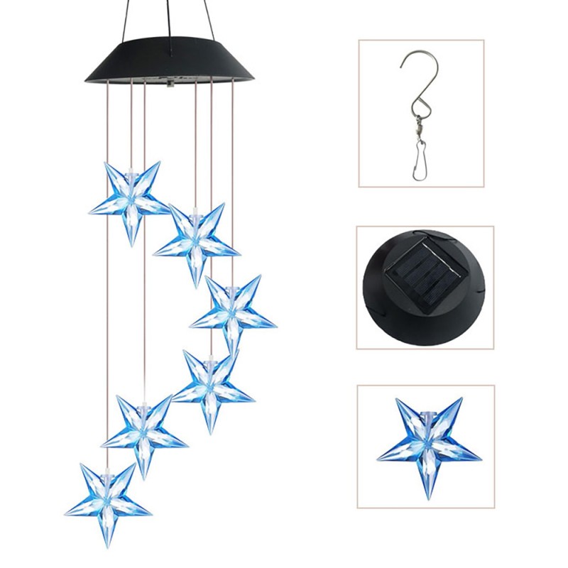معلقة طاقة شمسية شكل نجمة BLUE STAR