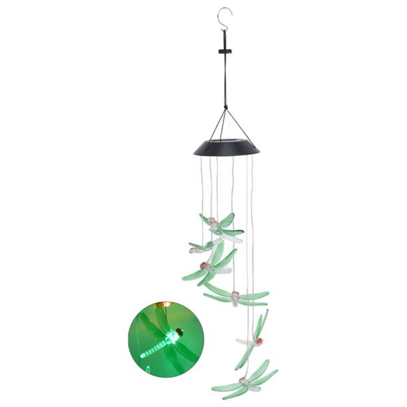 BRAGONFLY SOLAR WIND CHIME 70 * 13 CM
