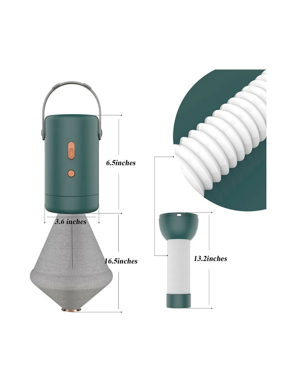MULTI-FUNCTION DRYER 220V GREEN 168*93*93MM
