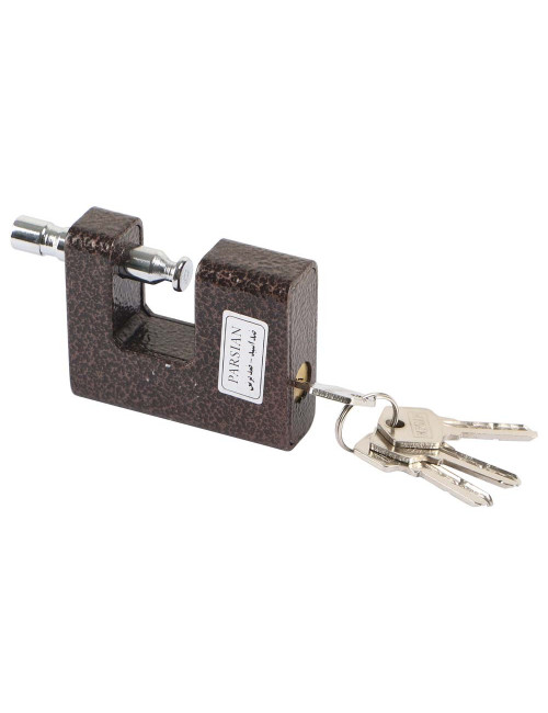 PARSIAN ARMOURED RECTANGULAR PADLOCK 80 MM