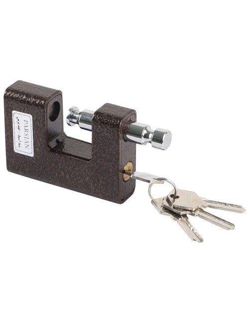 SKE90 ARMOURED RECTANGULAR PADLOCK 90 MM