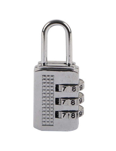 17E قفل ارقام فضي صغير CHN