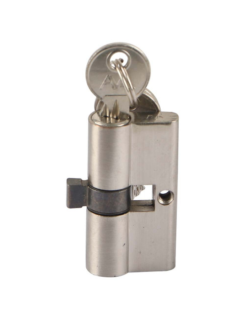 ALUMINUIM DOOR LOCK WITH CYLINDER 20 MM