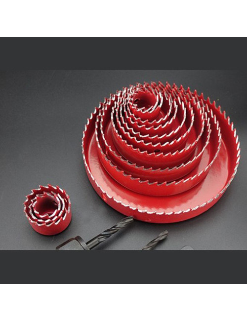 TCT WOOD HOLESAW 16 PCS/SET 19-127 MM